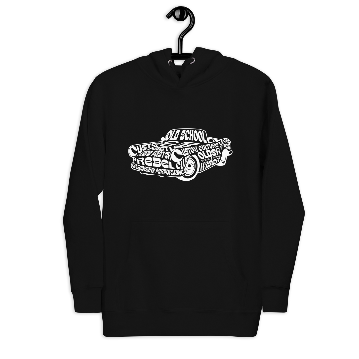 Old School Car Rebel Club  - Unisex Hoodie