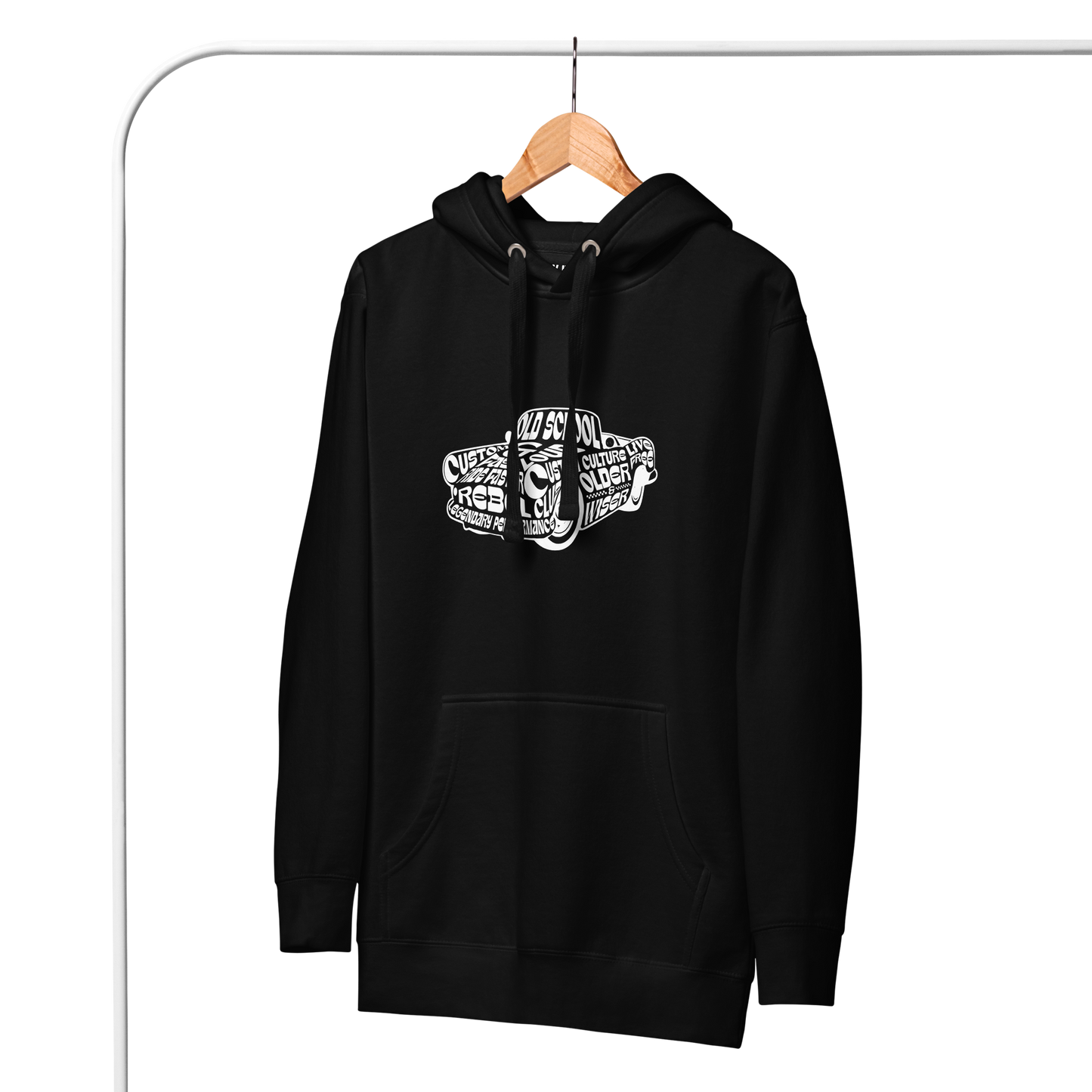 Old School Car Rebel Club  - Unisex Hoodie