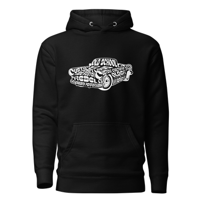 Old School Car Rebel Club  - Unisex Hoodie