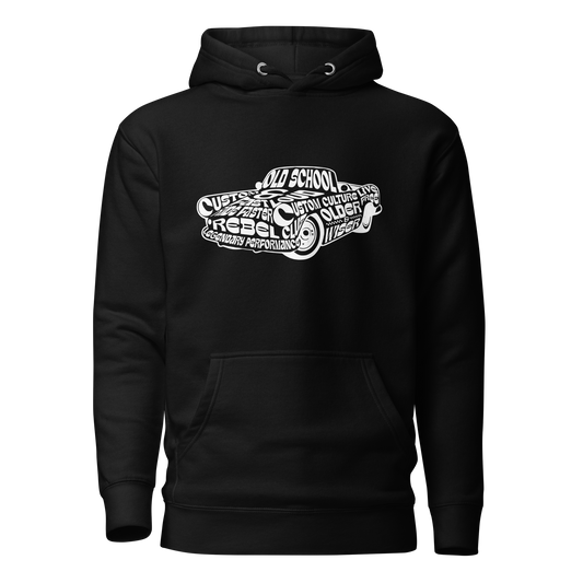 Old School Car Rebel Club  - Unisex Hoodie