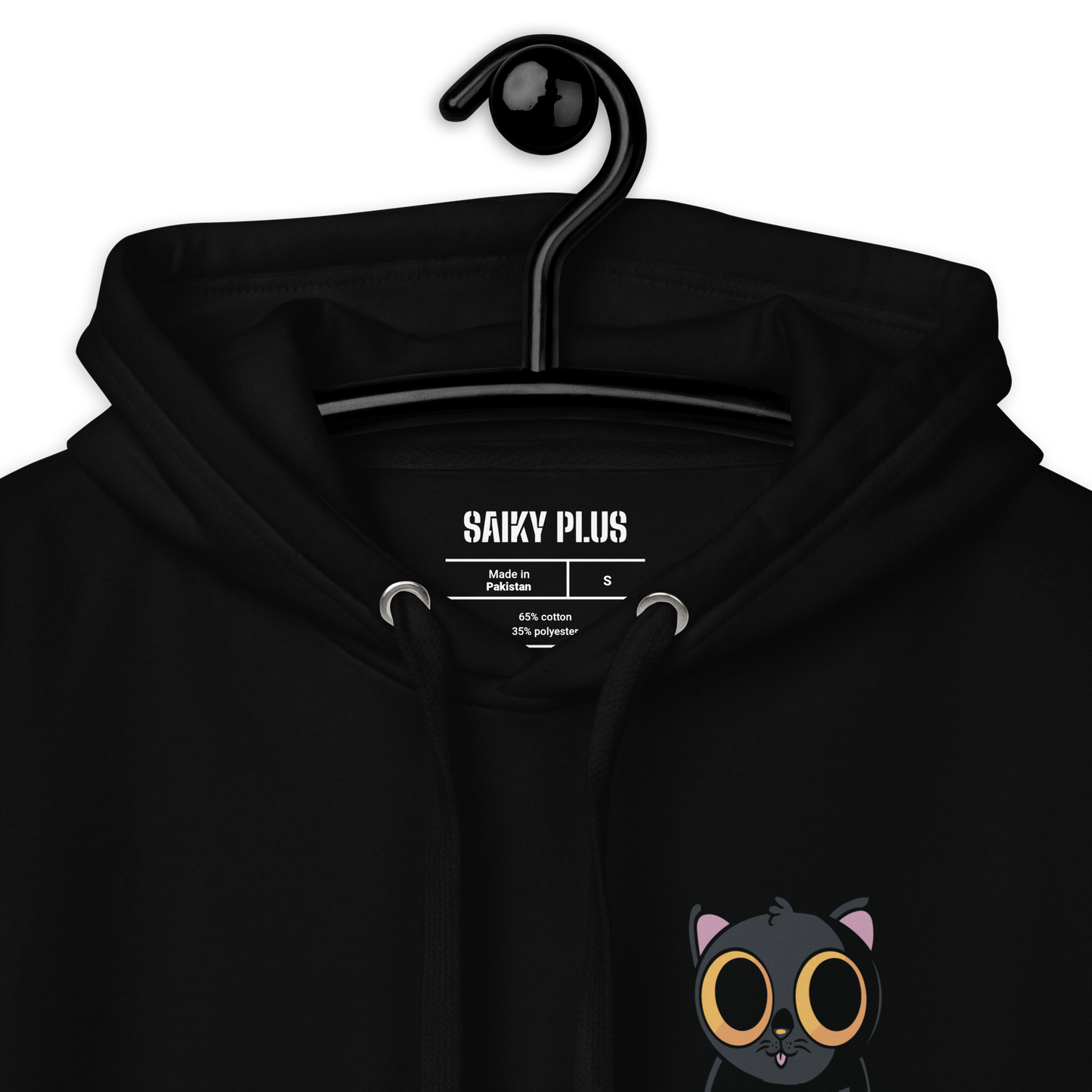 Black Cat In Pocket - Unisex Hoodie