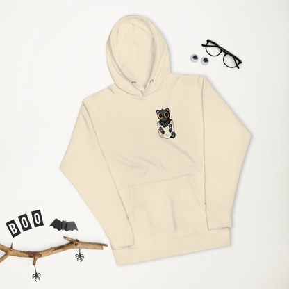 Black Cat In Pocket - Unisex Hoodie