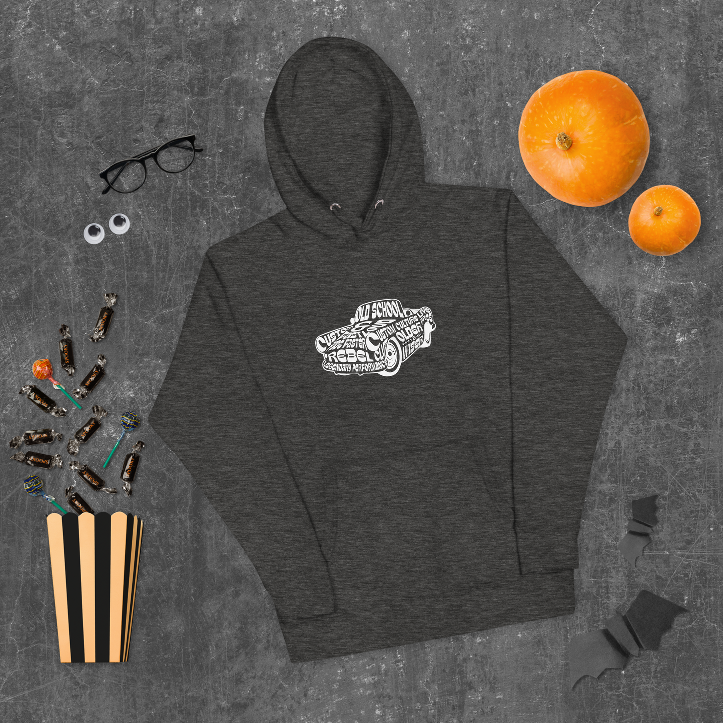 Old School Car Rebel Club  - Unisex Hoodie