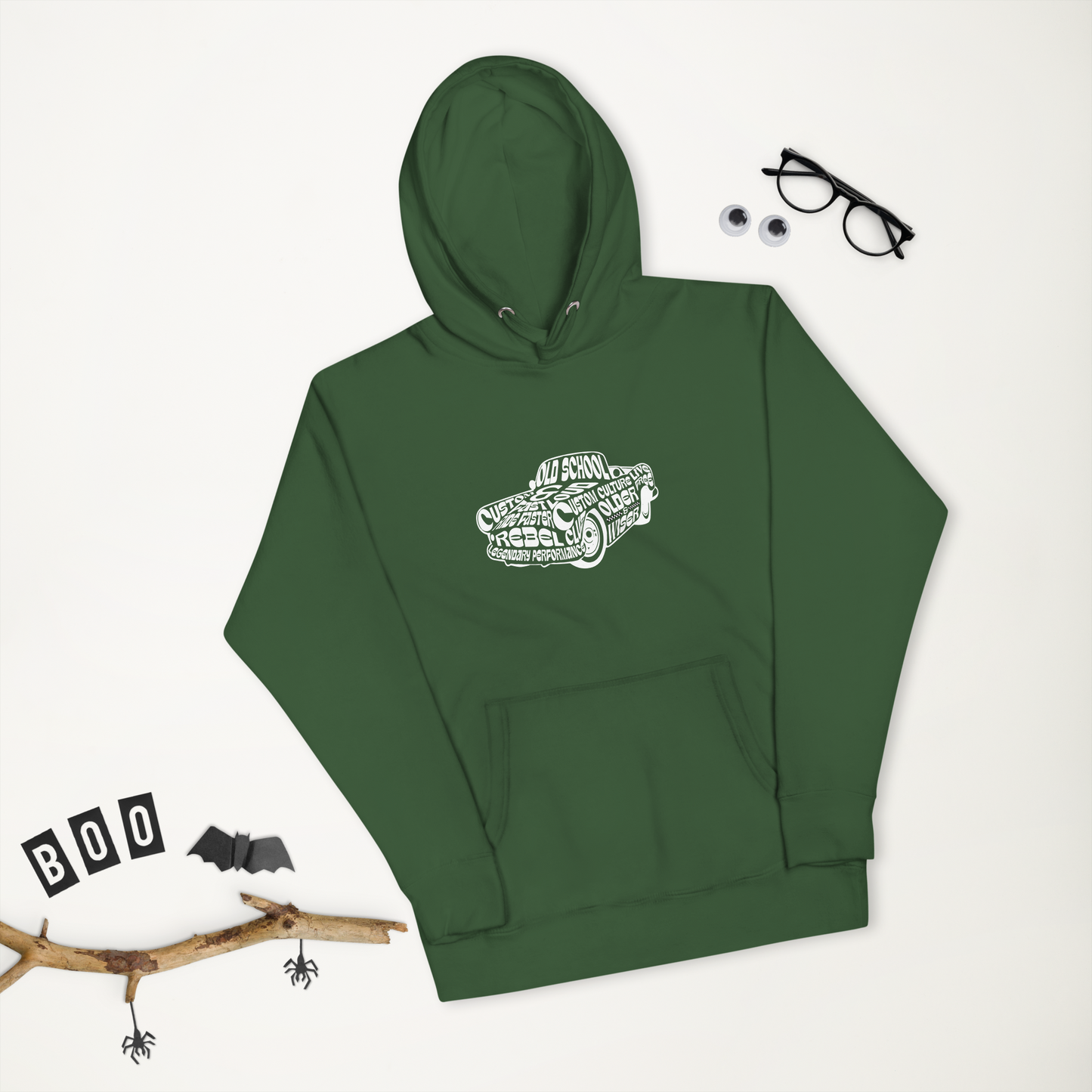 Old School Car Rebel Club  - Unisex Hoodie