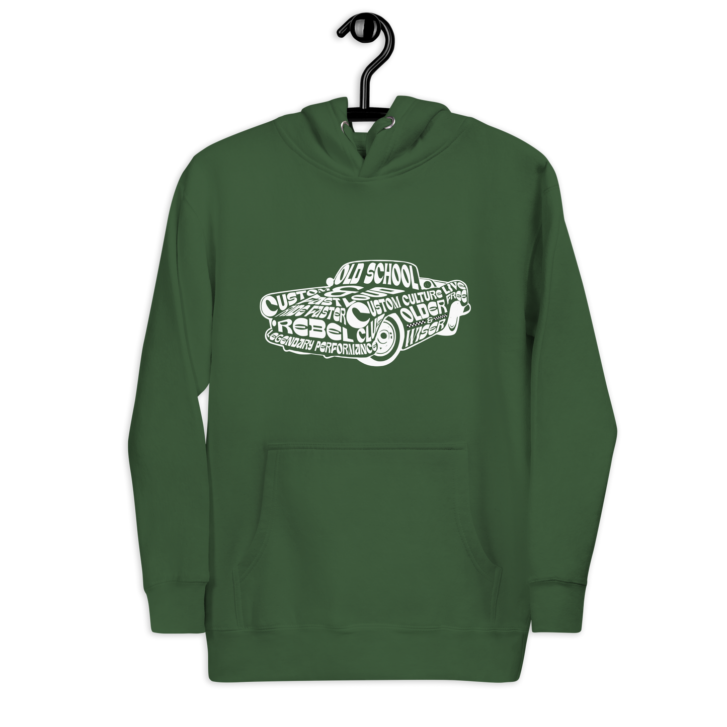Old School Car Rebel Club  - Unisex Hoodie