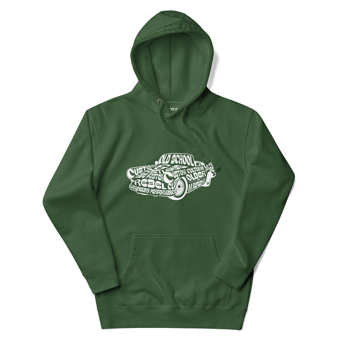 Old School Car Rebel Club  - Unisex Hoodie