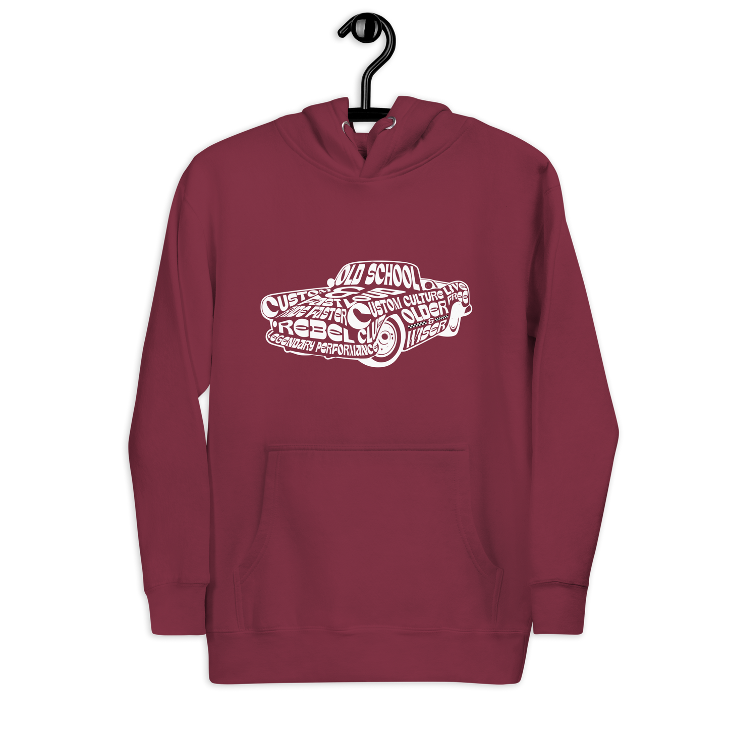 Old School Car Rebel Club  - Unisex Hoodie