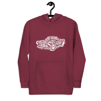 Old School Car Rebel Club  - Unisex Hoodie