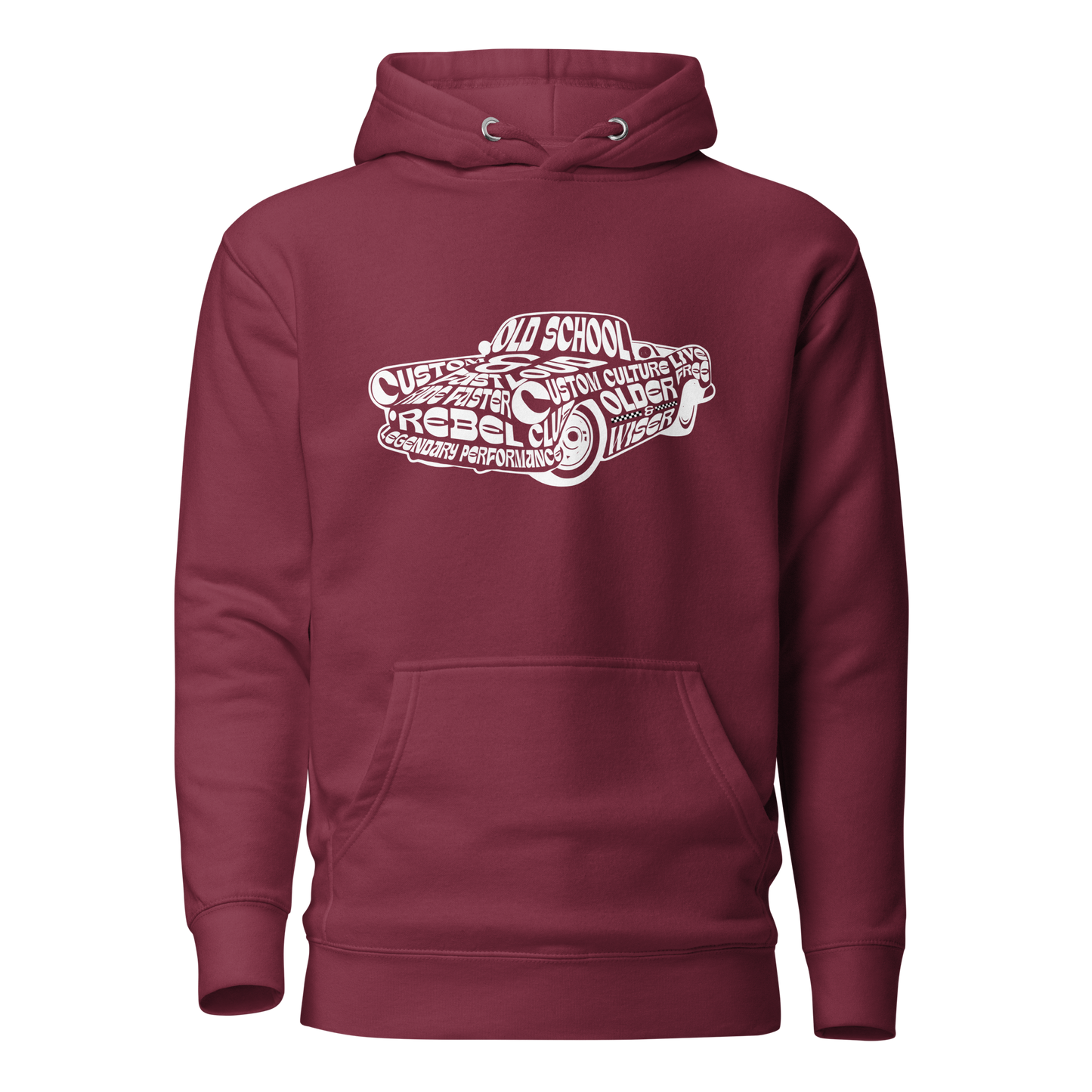 Old School Car Rebel Club  - Unisex Hoodie