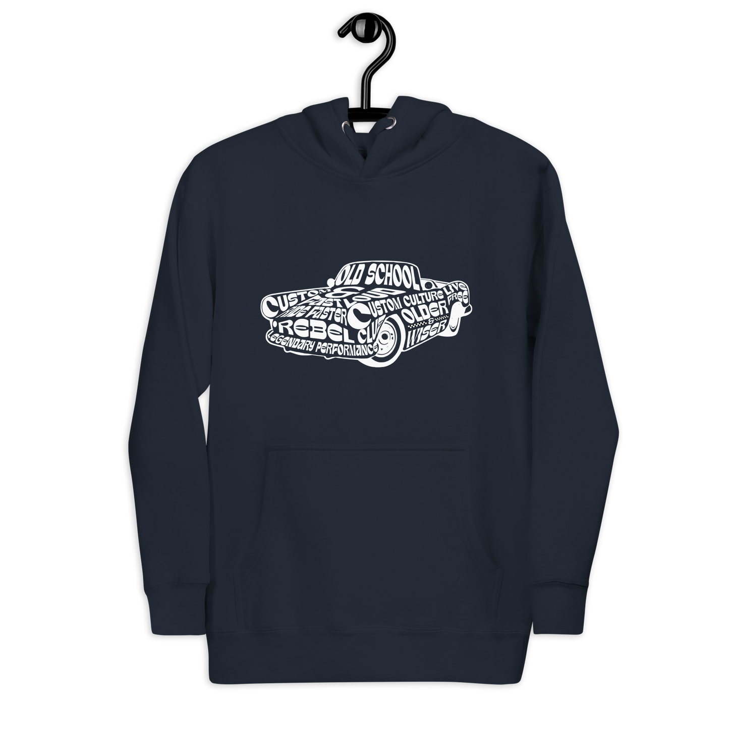 Old School Car Rebel Club  - Unisex Hoodie