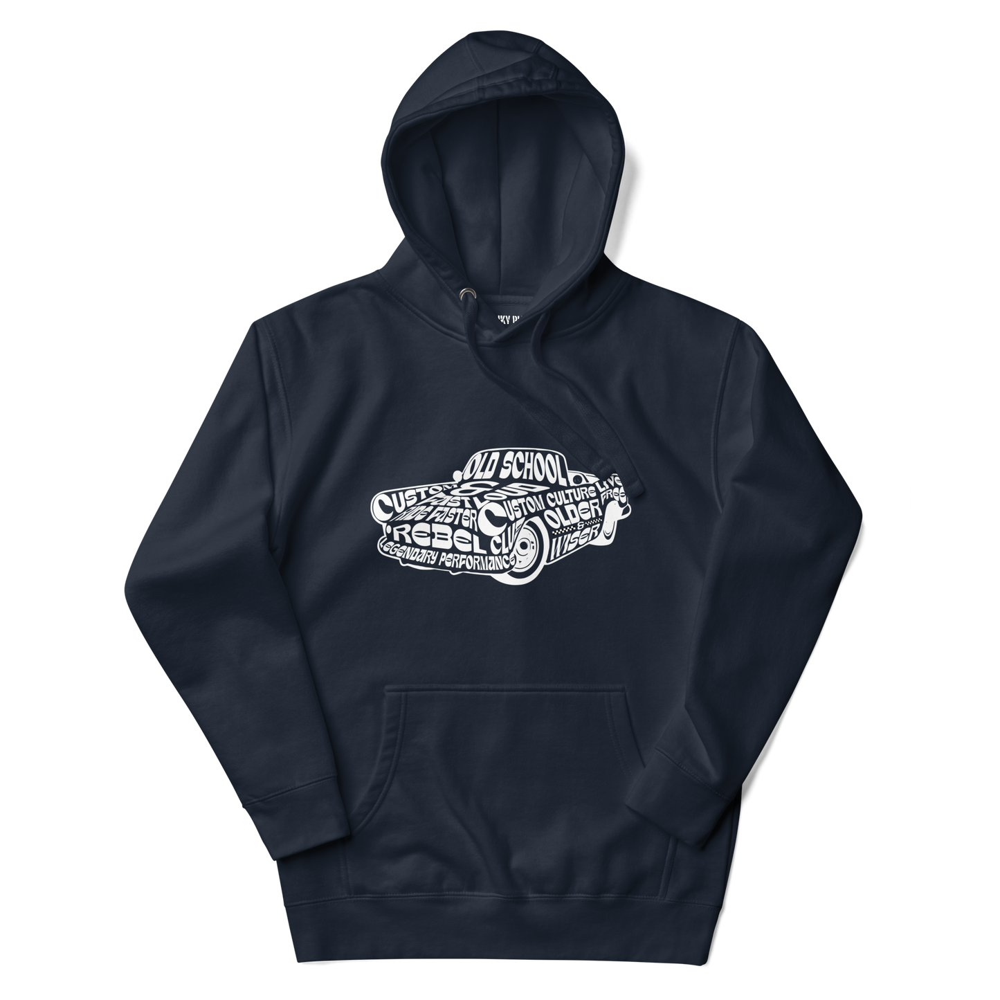 Old School Car Rebel Club  - Unisex Hoodie