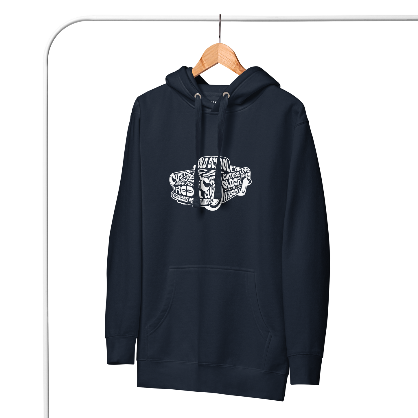 Old School Car Rebel Club  - Unisex Hoodie