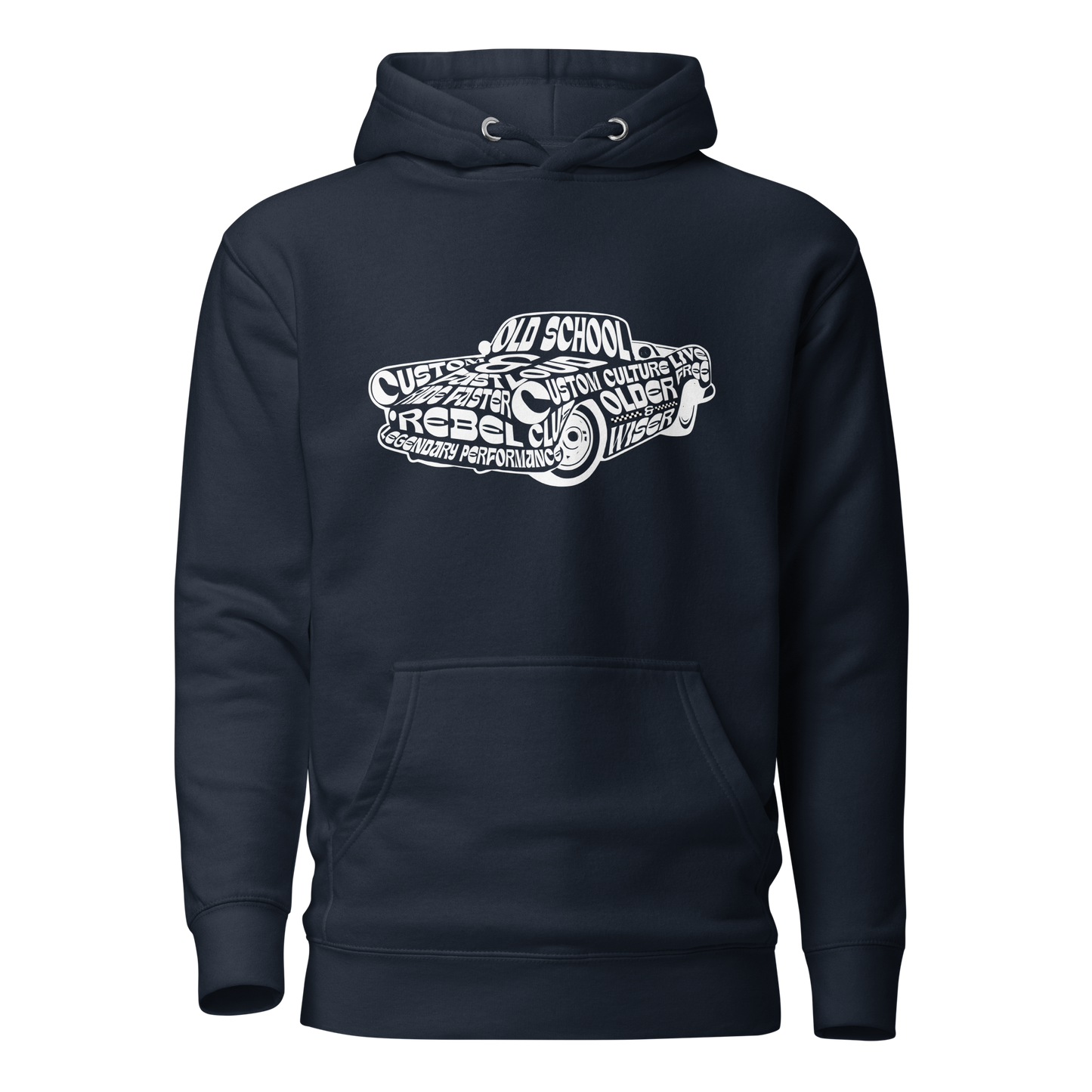 Old School Car Rebel Club  - Unisex Hoodie