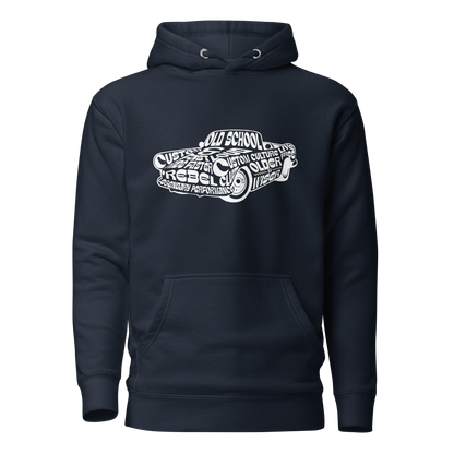 Old School Car Rebel Club  - Unisex Hoodie