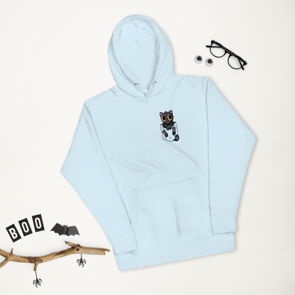 Black Cat In Pocket - Unisex Hoodie