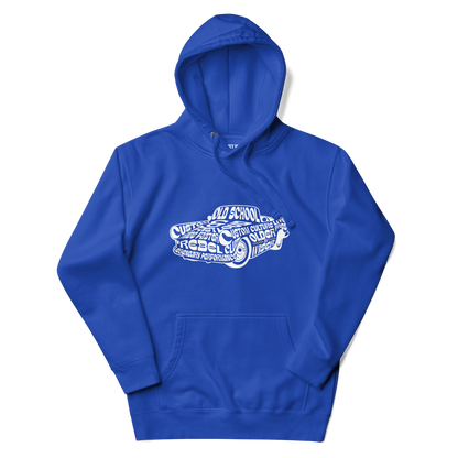 Old School Car Rebel Club  - Unisex Hoodie