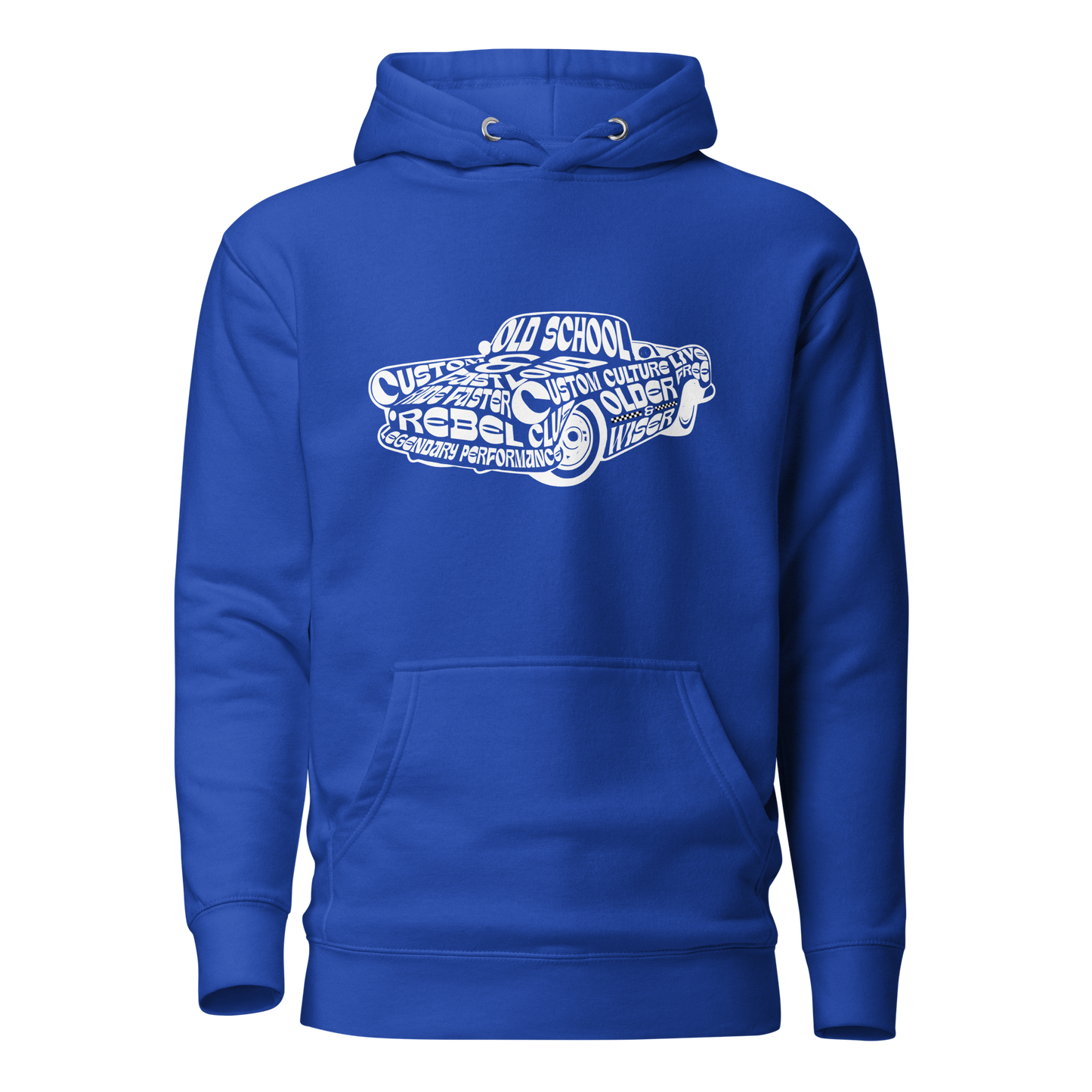 Old School Car Rebel Club  - Unisex Hoodie