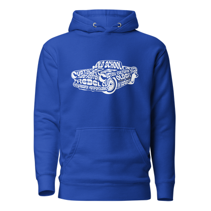 Old School Car Rebel Club  - Unisex Hoodie