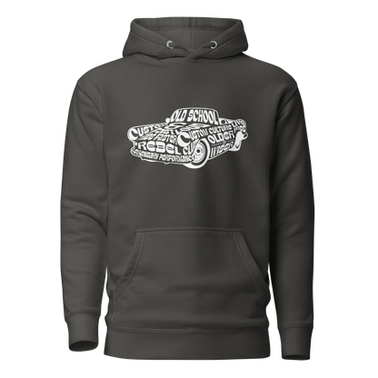Old School Car Rebel Club  - Unisex Hoodie