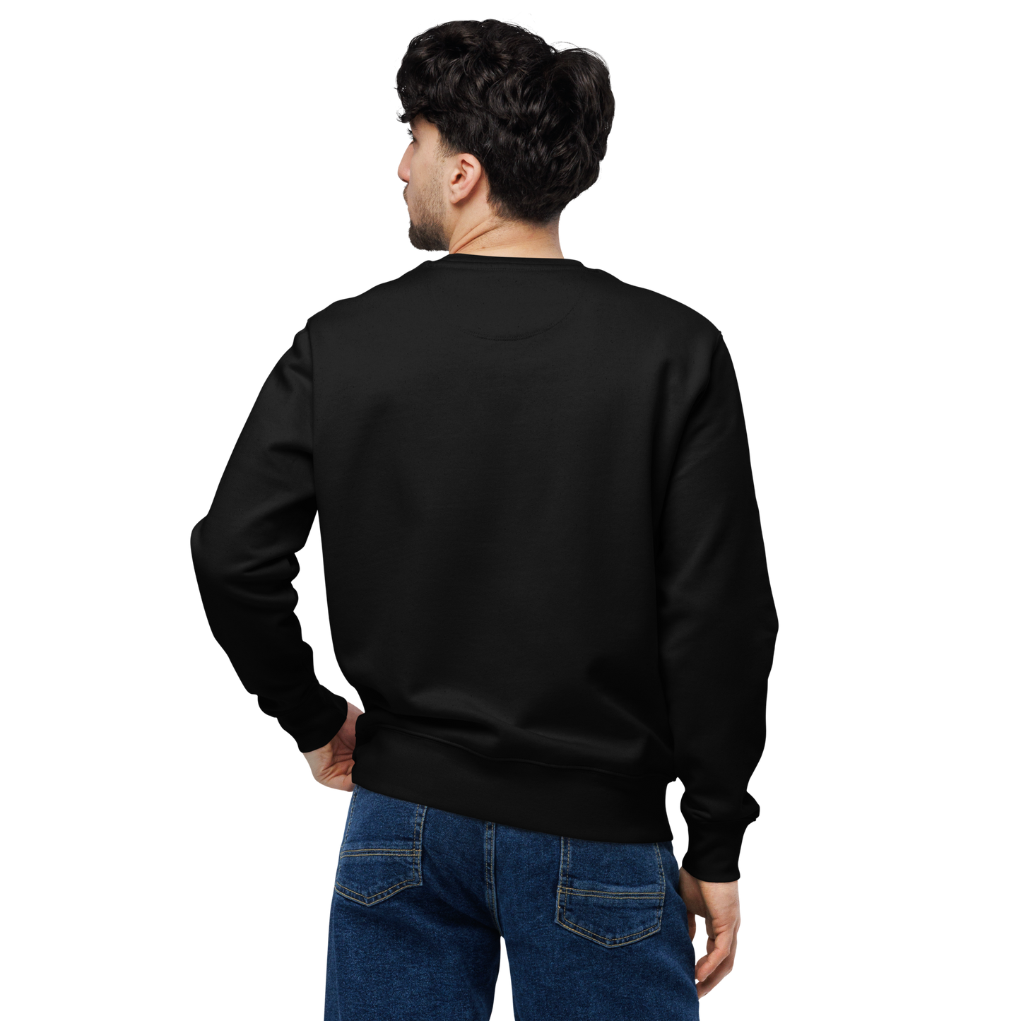 Dark Red ! - Unisex eco sweatshirt