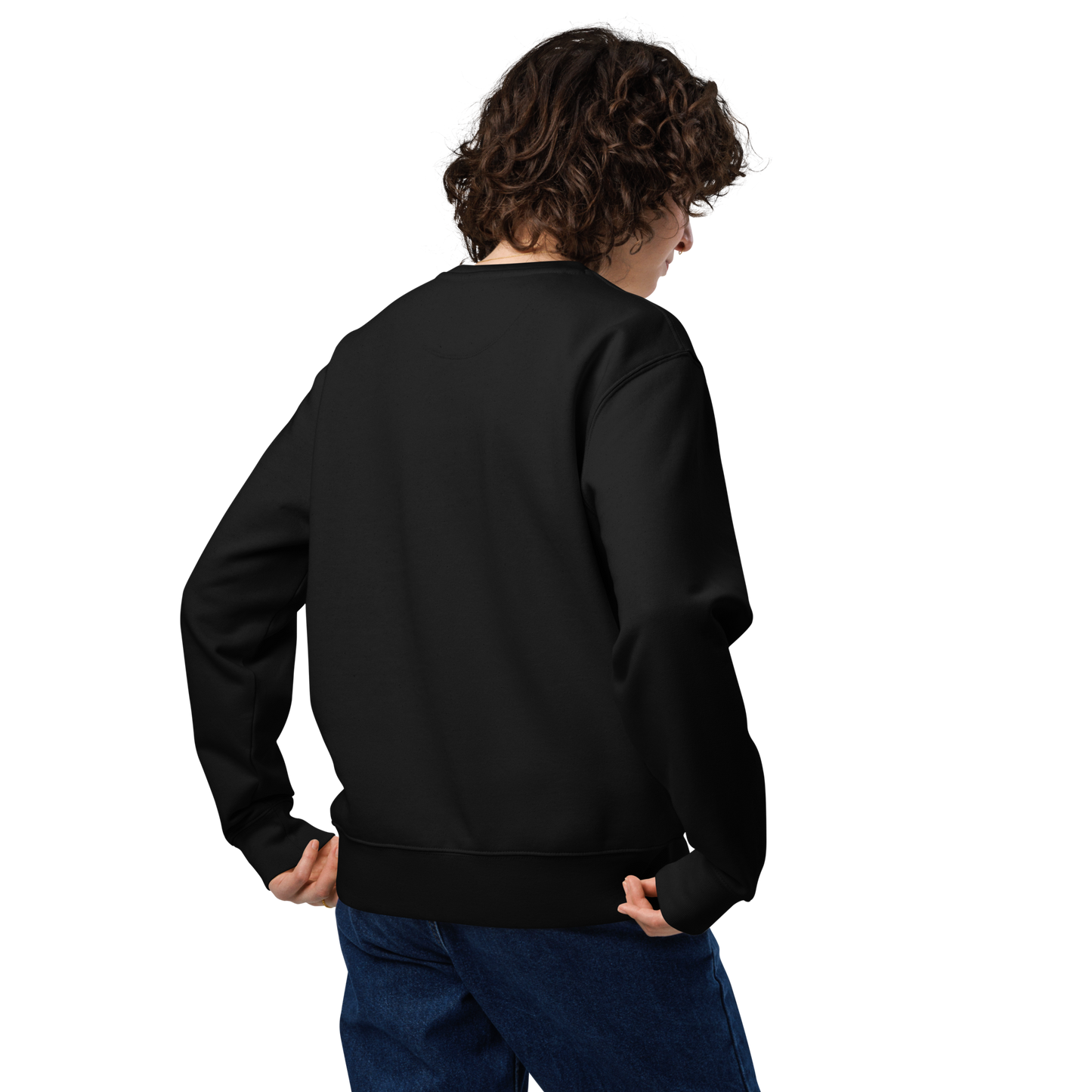 Dark Red ! - Unisex eco sweatshirt