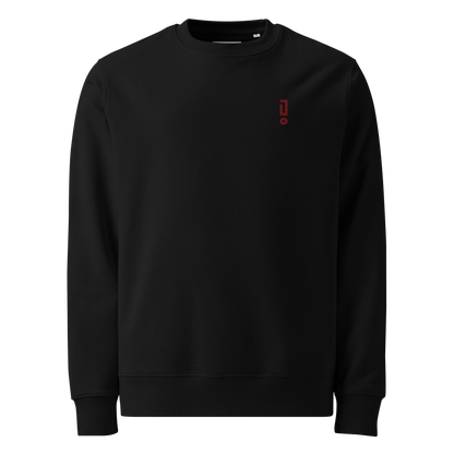 Dark Red ! - Unisex eco sweatshirt