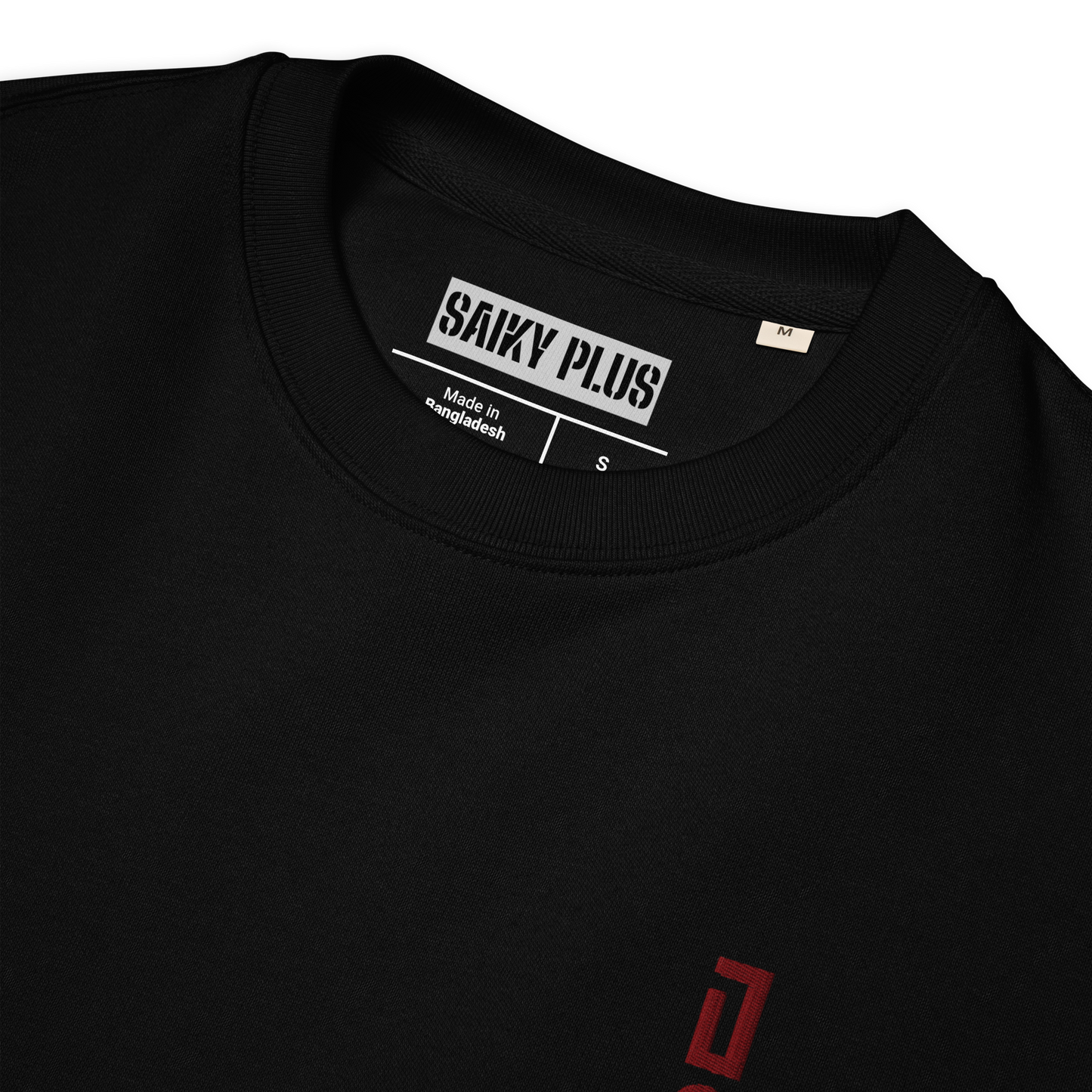 Dark Red ! - Unisex eco sweatshirt