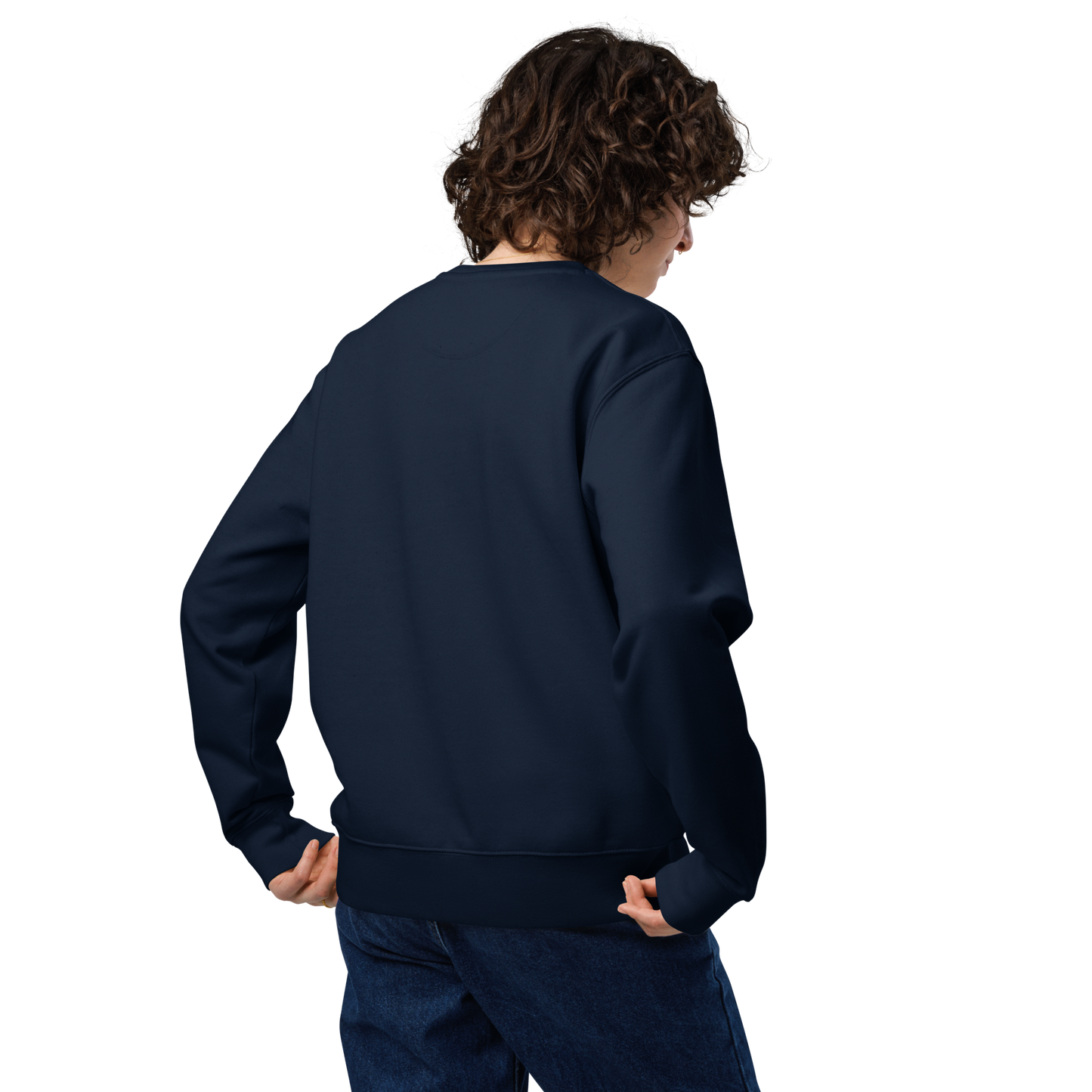 Dark Red ! - Unisex eco sweatshirt