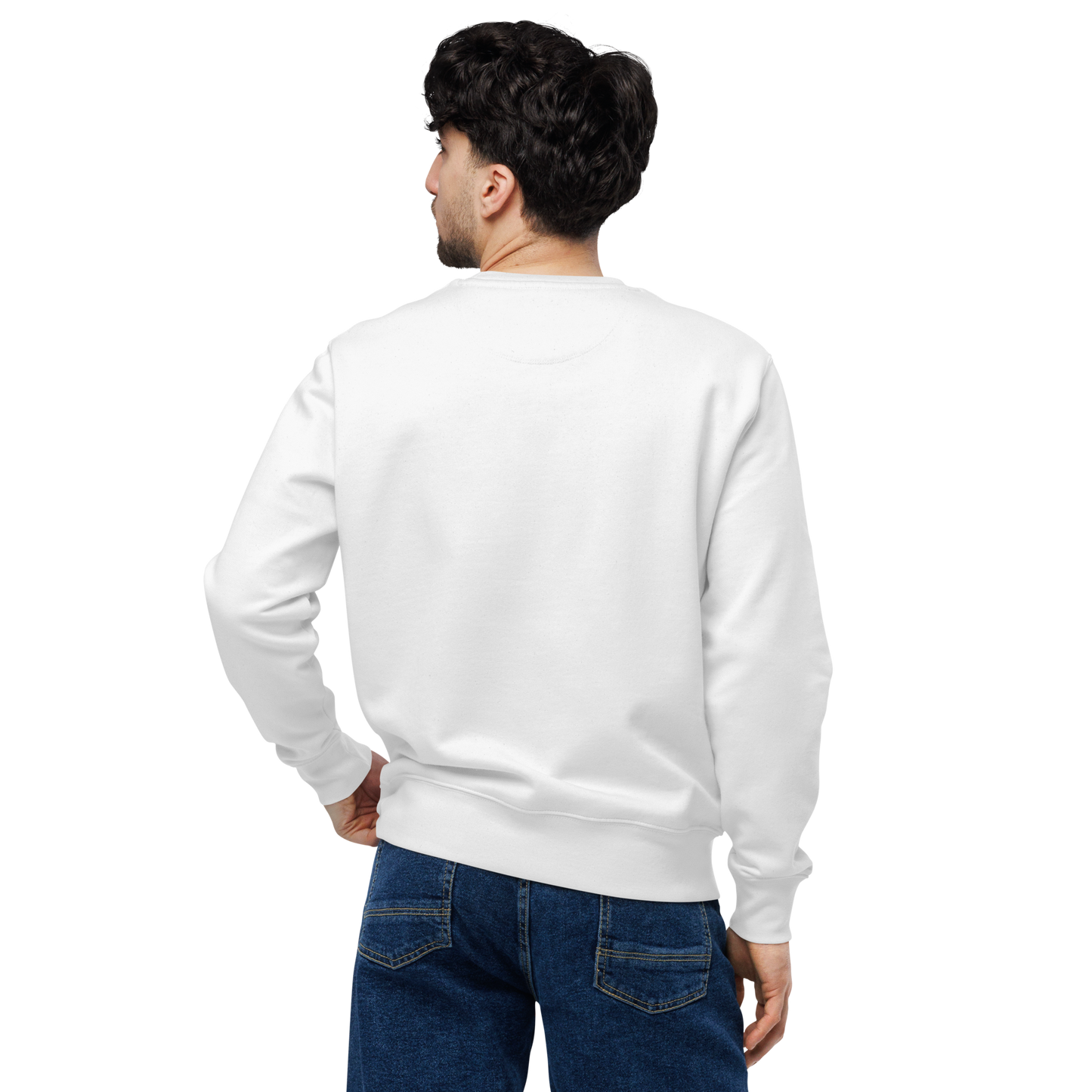 Dark Red ! - Unisex eco sweatshirt