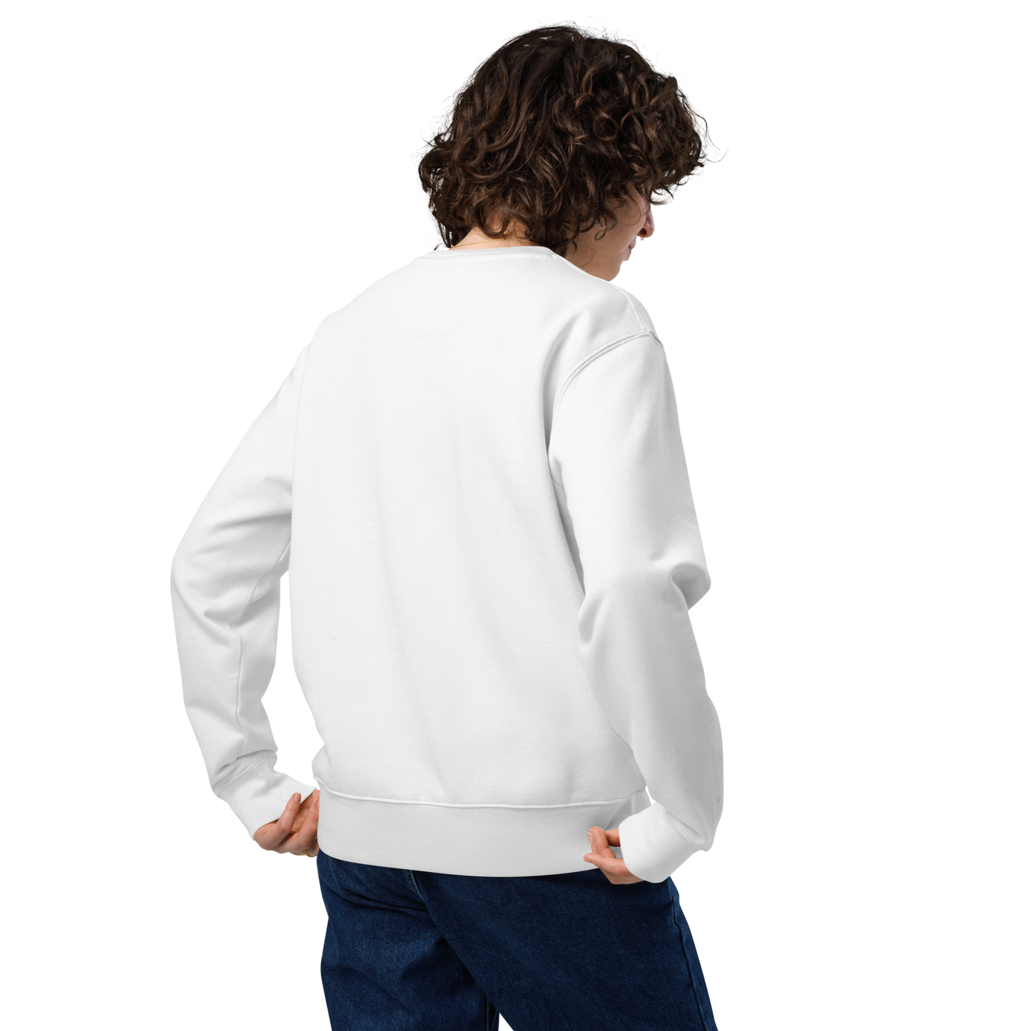 Dark Red ! - Unisex eco sweatshirt