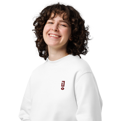 Dark Red ! - Unisex eco sweatshirt